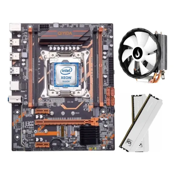Kit Placa Mãe X99 + Xeon E5-2666 V3 + 16gb Ddr4 Gamer