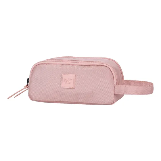 Cartuchera Cartucheras Escolares Grandes Aoking Color Rosa claro Lisa