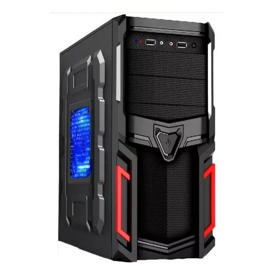 Gabinete Atx Gamer Pc Xway 01130 C/ Fonte Real 600w