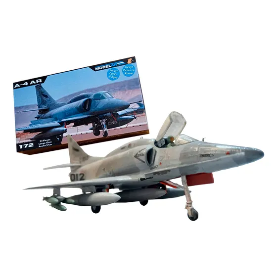 Maqueta Para Armar De A4 Ar Skyhawk A Escala 1/72