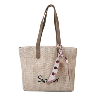 Bolso Grande Con Diseño De Bandolera Tejida Con Forma De Buf Bolso Grande Con Diseño De Bandolera Tejida Con Forma De Buf