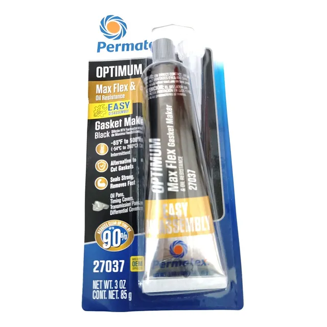 Silicon Permatex Original Negro Optimum Max Flex