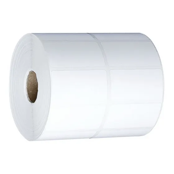 3 Rolos Etiqueta Térmica 40x25 2 Colunas Mm Full Zebra Zd220