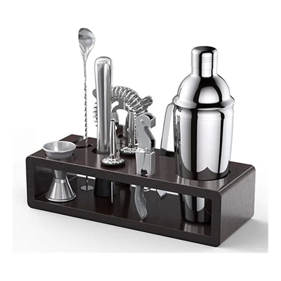 - Juego De Herramientas De Bar For Camareros, Coctelera,