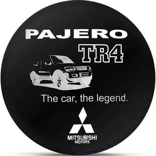 Capa Estepe Pajero Tr4 Aro 16 17 Com Cabo De Aço E Cadeado