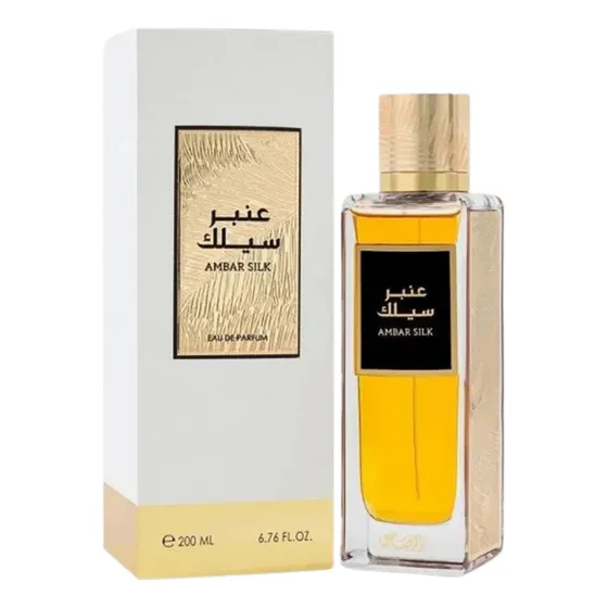 Rasasi Amber Silk Edp 200ml Silk Perfumes Ofertas Volumen De La Unidad 200 Ml