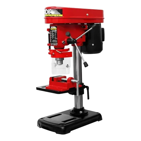 Taladro Banco 1/2 Prensa Morsa Adir 828 Color Rojo
