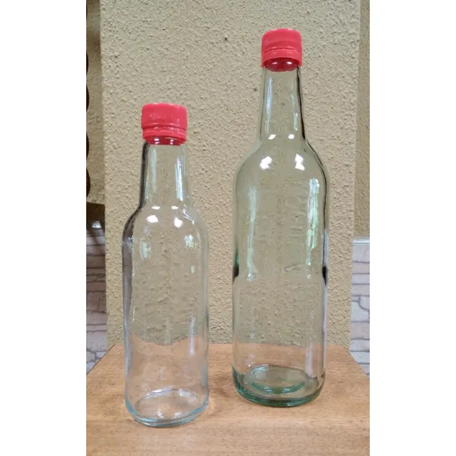 Frascos De Vidrio Reciclado De 0,70 Lts. El Precio Es Por 5 