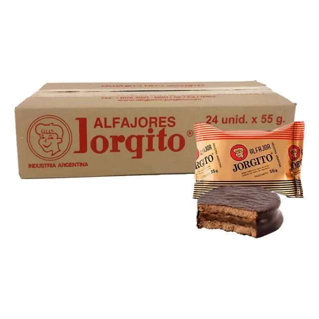 Alfajor Jorgito  X 24 Unidades - Oferta En Sweet Market