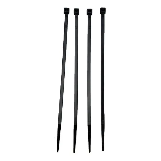 Precinto Plastico Prensacable 10cm X 2.5mm X 100 Precintos Color Negro