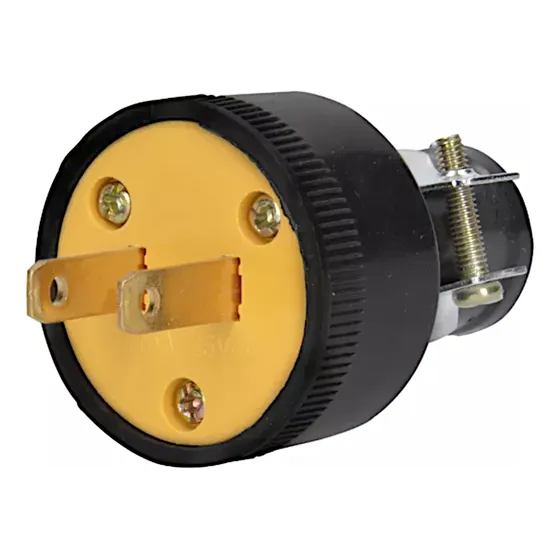Clavija Sencilla Reforzada 127v 15a Iusa
