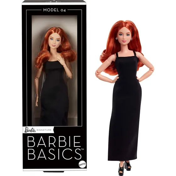 Barbie Basics Model 04 Collector 2025 Ruiva Sardas Articulad