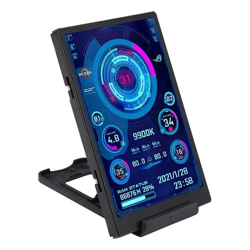 Monitor De Pantalla Ips Monitor Usb Secundario De 3.5 Pulgad