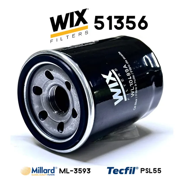 Filtro De Aceite Wix Wl10489a (51356) Lancer Signo Montero