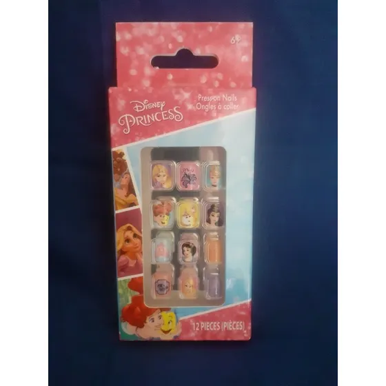 Uñas Postizas Para Niña Disney Princess/ Juguete/ Princesa
