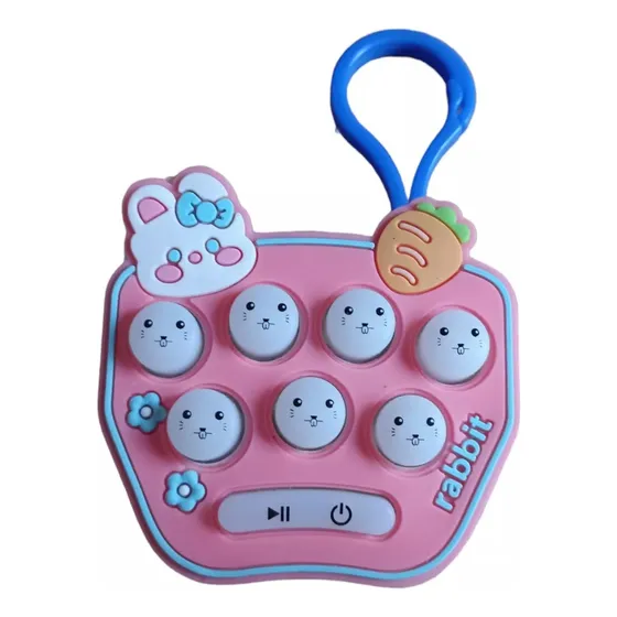 Mini Llavero Pop It Electronico Minijuego Antiestres Bolsill