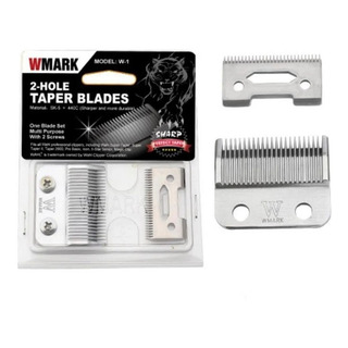 Lamina Taper W1 Prata Aço P/ Maquinas Wmark Profissional Lamina Taper W1 Prata Aço P/ Maquinas Wmark Profissional