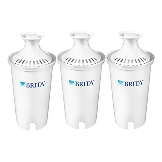 3 Filtros De Reemplazo Jarra Agua Brita= 900 Botellas 16 Oz