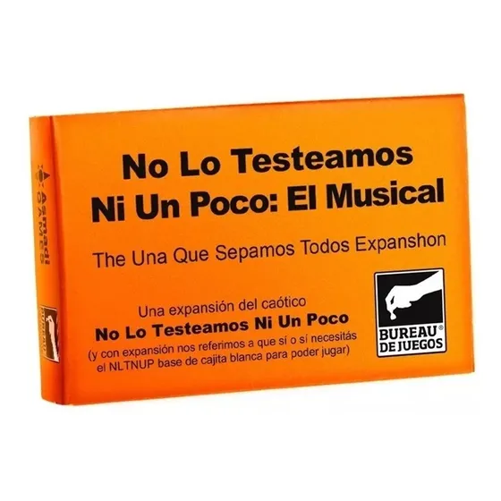 No Lo Testeamos Ni Un Poco El Musical Cartas Juego Previa