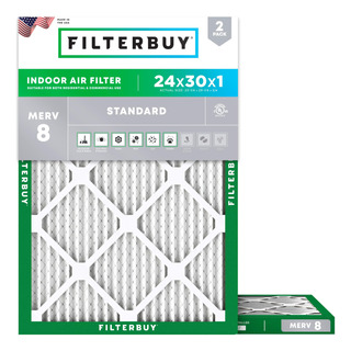 Filtro De Aire Filterbuy Merv 8 Dust Defense 24 X 30 X 1 (pa Filtro De Aire Filterbuy Merv 8 Dust Defense 24 X 30 X 1 (pa