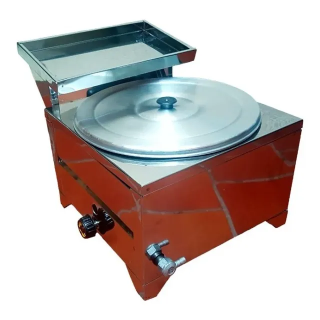 Freidora A Gas En Acero De 8 Litros Industrial Para Negocio Freidora A Gas En Acero De 8 Litros Industrial Para Negocio