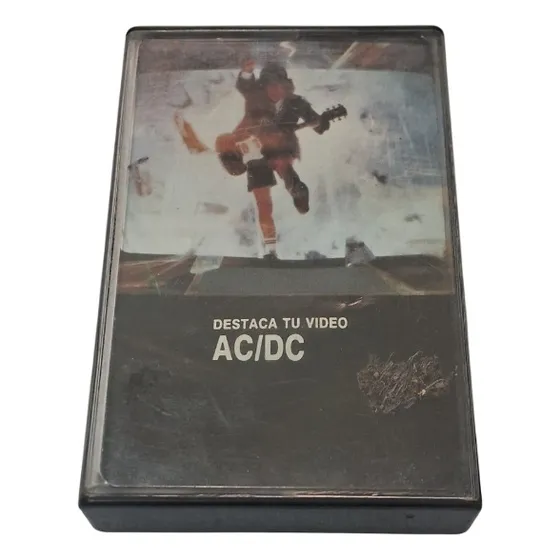Ac / Dc Destaca Tu Video Cassette Nacional Estándar