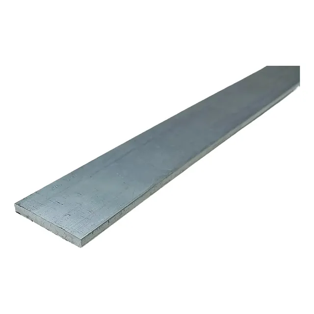 Barra Chata Alumínio 1 X 1/8 = 25mmx3mm C/ 1mt - Kit 3pçs