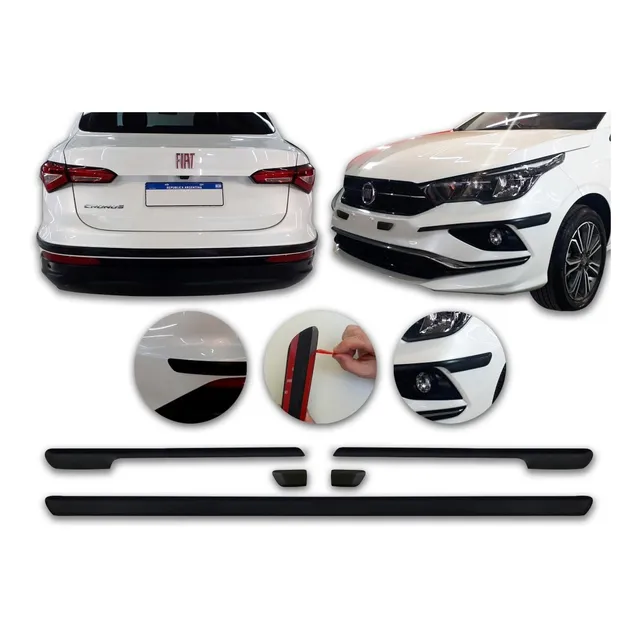 Protector Paragolpes Defensa Fiat Cronos 2020 Kenny 