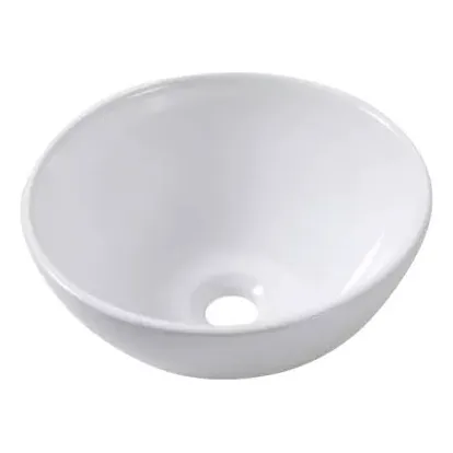 Lavamano Blanco Cónico Sobreponer
