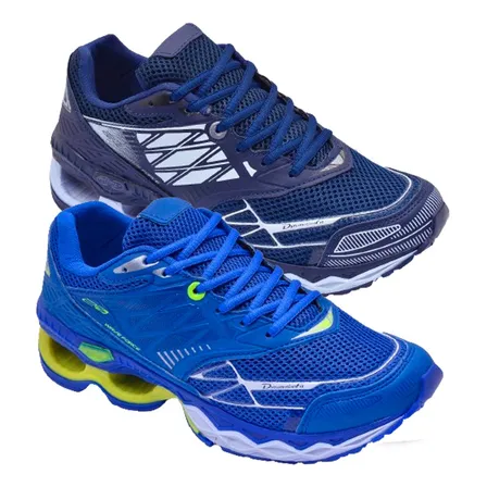 Kit 2 Tênis Academia Masculino Wave Creation 20 Promoção