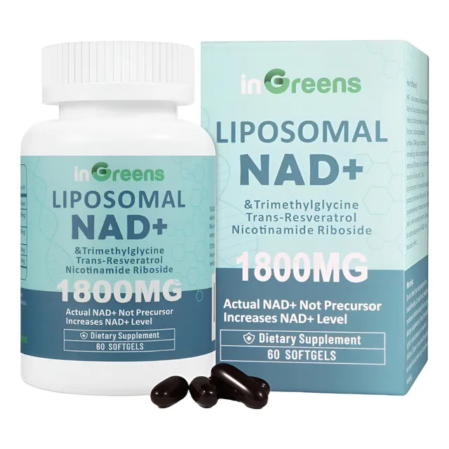 Nad Liposomal Trans Resveratrol Nicotinamide Riboside 1800mg