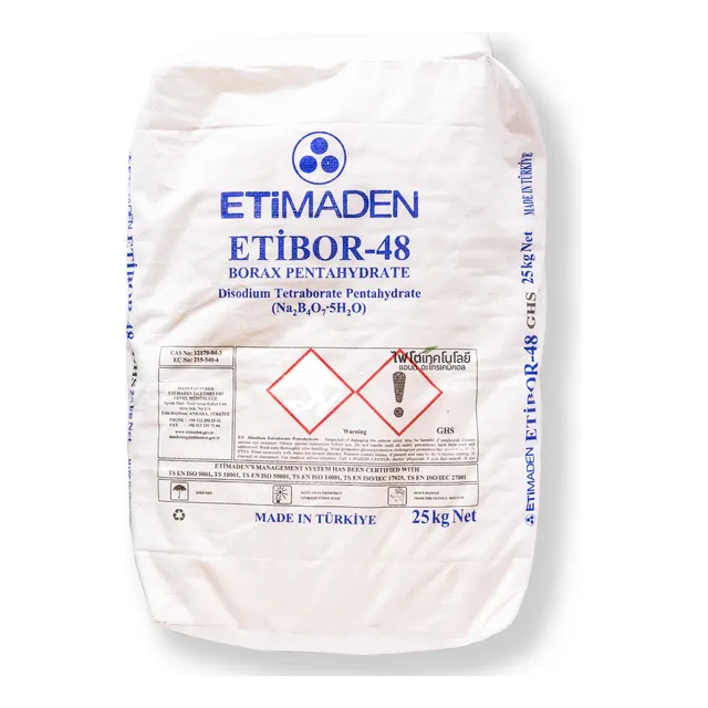 Costal De 25 Kg De Borax Pentahidratado Puro