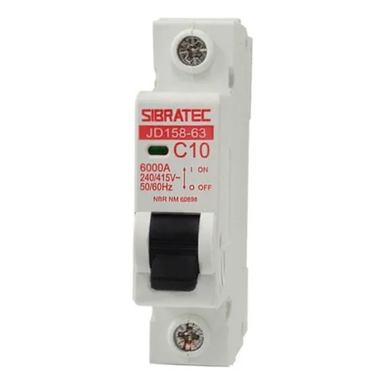 12-disjuntor Din Monofásico De 1a 06 Dr 40a