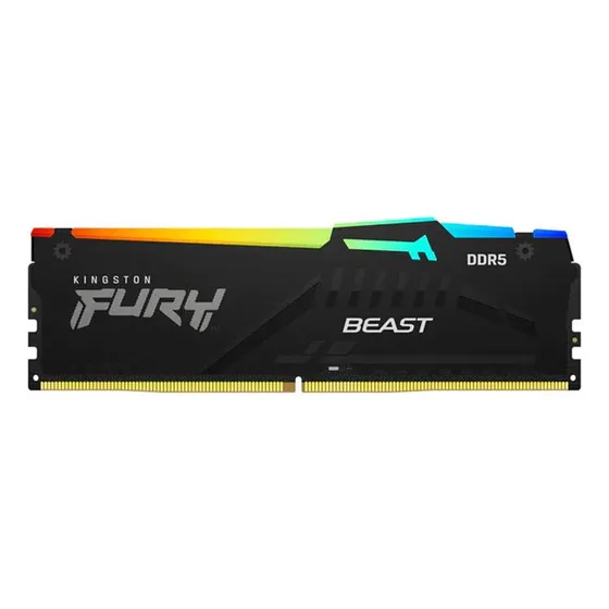 Memoria Kingston Fury Beast, Rgb, 8gb (1x8gb), Ddr5 5600mhz