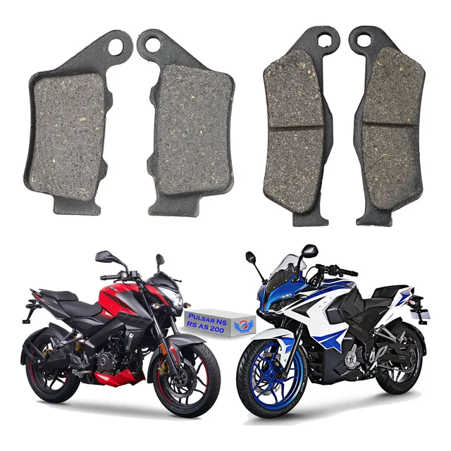 Balatas Traseras Y Delanteras Pulsar Ns / As / Rs 200 Dom400