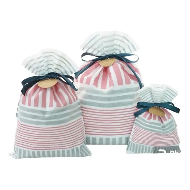 Bolsa De Regalo A Rayas 40x56 Cm ( 1 Unidad) 