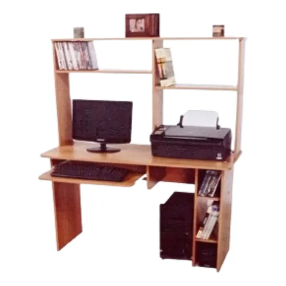 Escritorio Con Biblioteca