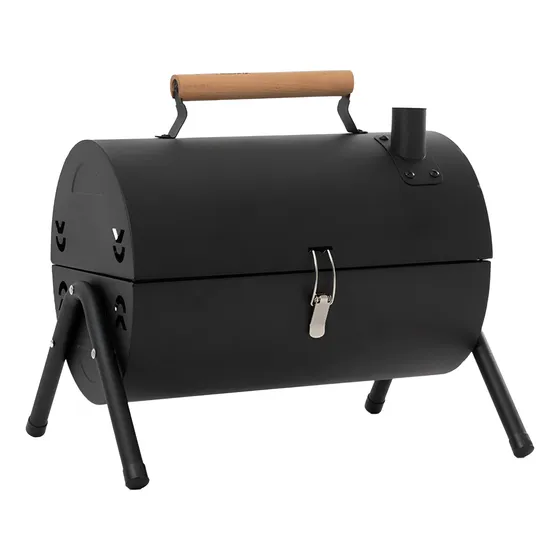 Barril Ahumador Parrillera Portatil Carbon Asador