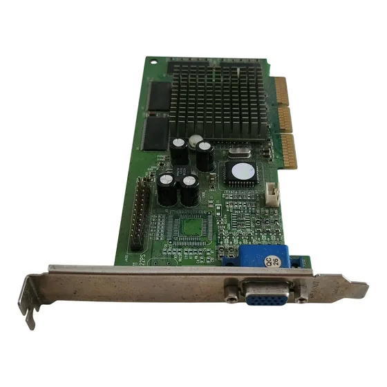 Placa Video Xfx Pine Nvidia Geforce 2 Mx200 32mb Agp