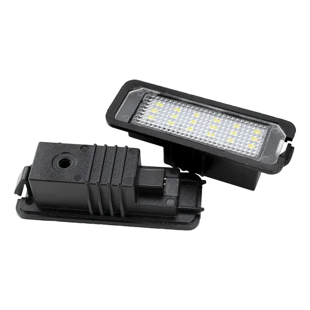 2 Luces De Matrícula For Vw Golf Mk4 5 6 Porsche Skoda Seat