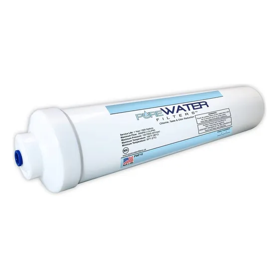 Pure Water Filtro De Agua Línea Para Refrigeradores