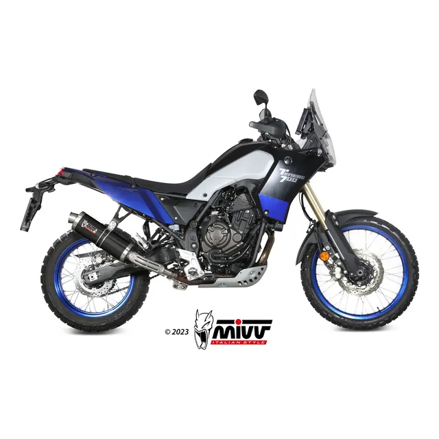 Escape Deportivo Mivv Para Yamaha Tenere 700 2019-2024