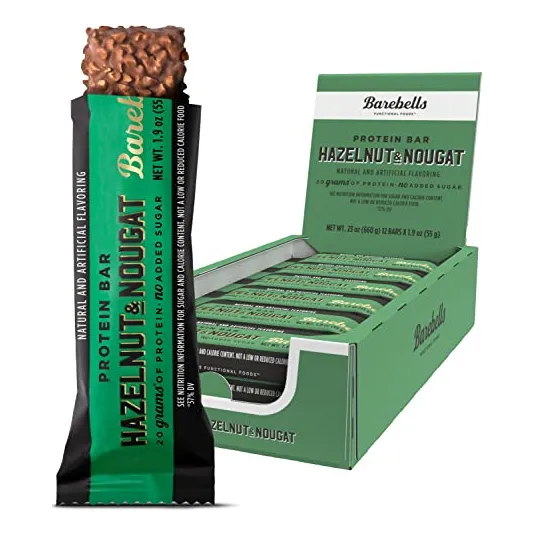 Barritas De Proteína Barebells, Avellana Y Turrón, 20 G Con 