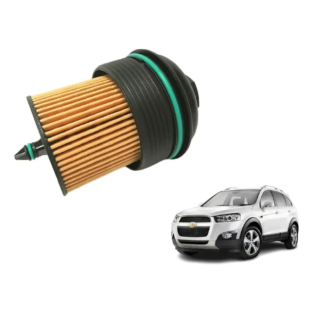 Captiva 2.4 L  - Kit Filtro De Aceite + Tapa - Original Gm