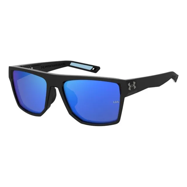 Lentes Solares Under Armour Ua Launch 2/g Colores Lente Blue Multilayer Varilla D51 Black Armazón D51 Black