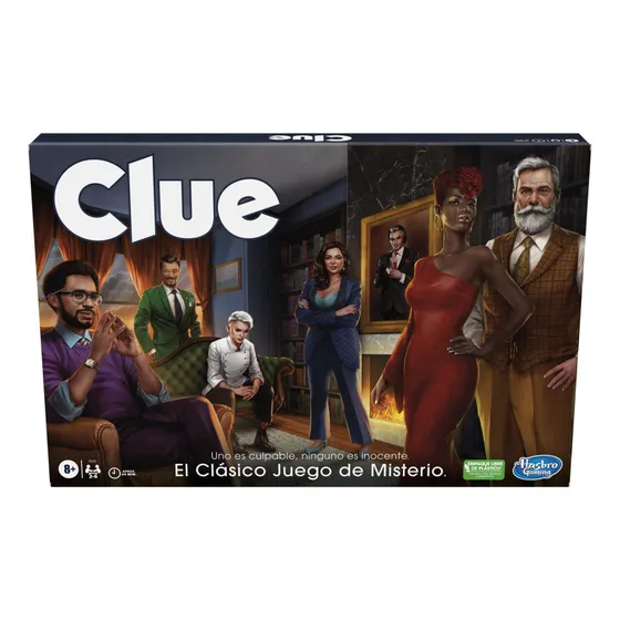 Clue - Juego De Mesa - En Español - Hasbro Gaming / Diverti