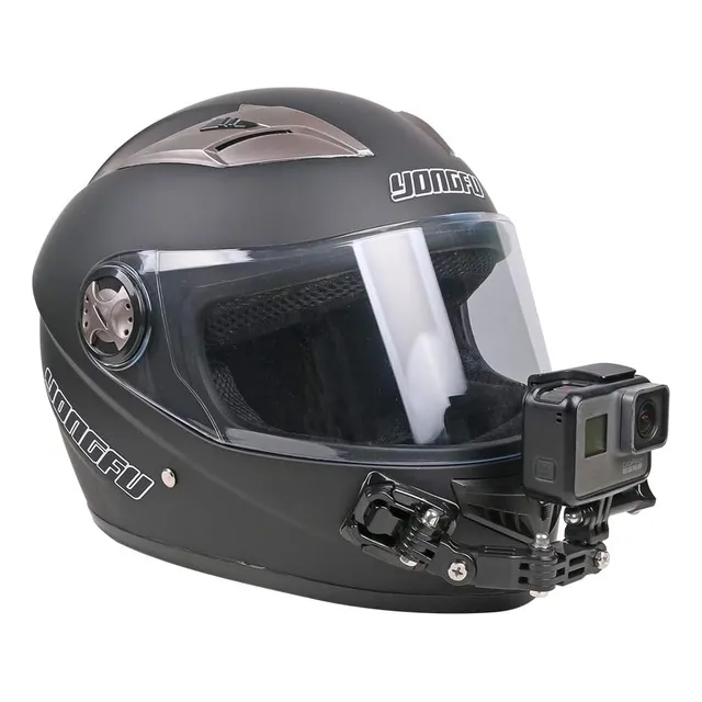 Soporte De Barbilla De Casco/motocicleta Para Cámara/acción