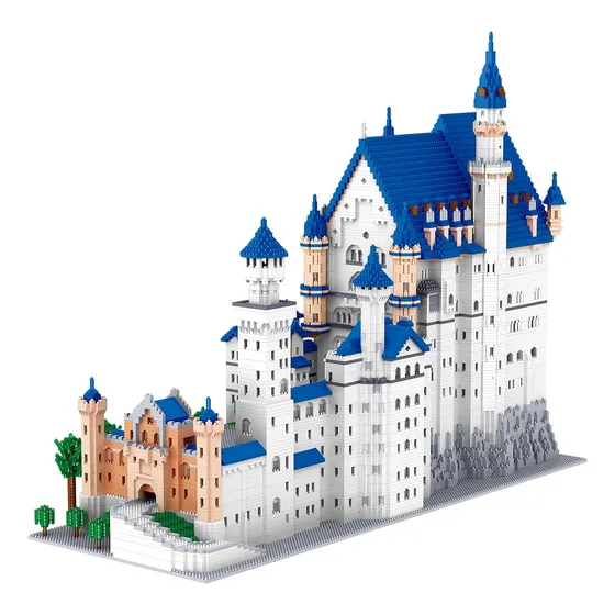 Arquitectura Juego De Bloques De Construcción Del Castillo D