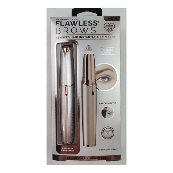 Depiladora De Cejas Flawless Modelo Brows Gris Original