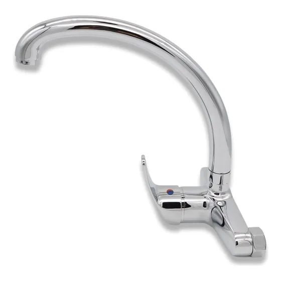 Grifo Monocomando 20cm Pico Alto Pared Cocina Oferta Delsur